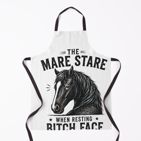 Item preview, Horse Lover Quote Mare Stare Funny Equestrian Humor Shirt designed and sold by justinhmorton.
