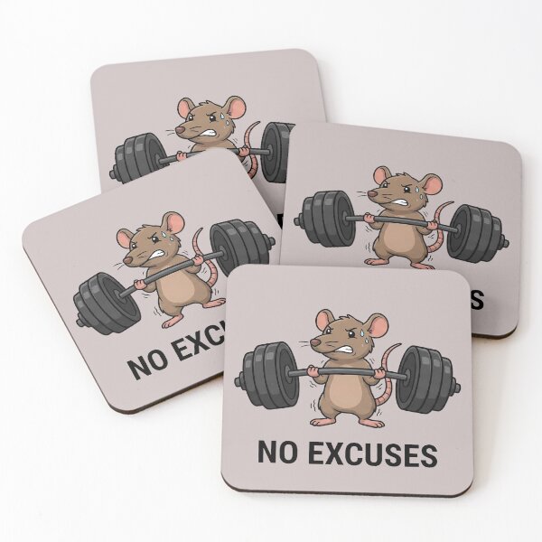 Item preview, Funny Weightlifting Rat - Gym Motivation designed and sold by LYZ7VANI.