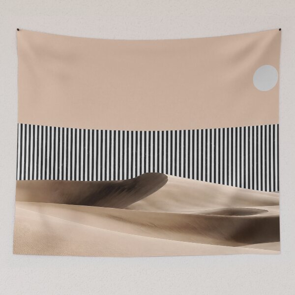 Item preview, Desert – Minimalist Surreal Dunes Landscape designed and sold by Underdott.