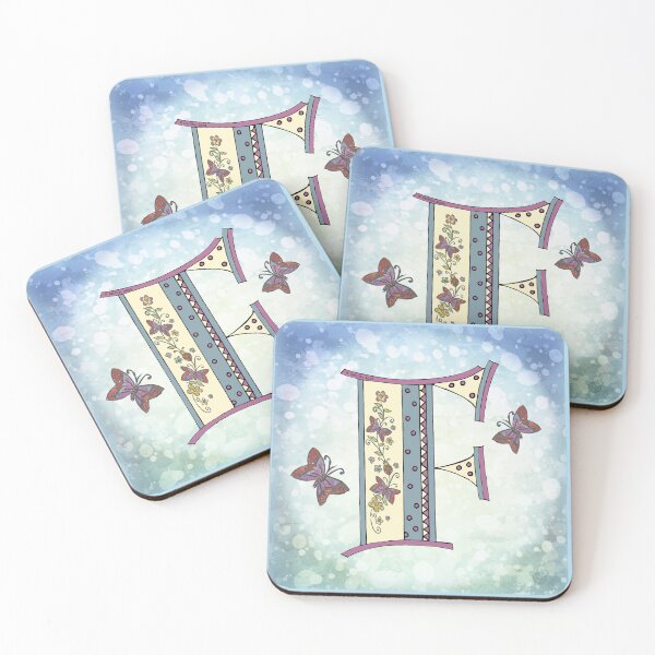 Item preview, Floral letter F Monogram designed and sold by artmuvz.