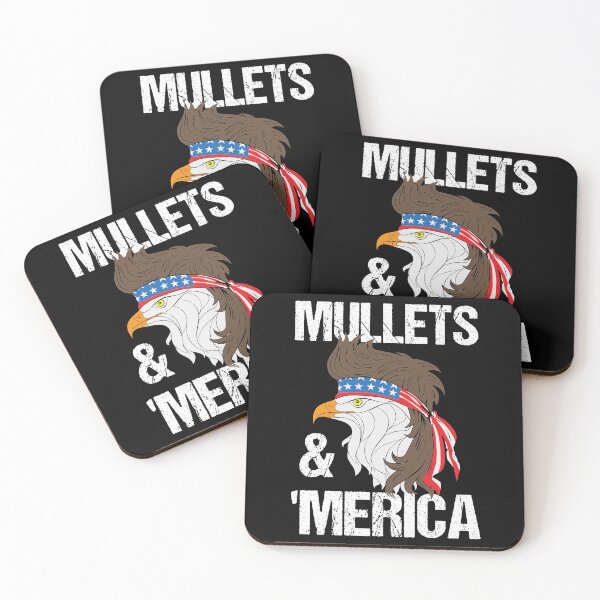 Item preview, Mullets And Merica Eagle Mullet, Funny Redneck Mullet Gift designed and sold by VintageMashup.