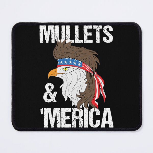 Item preview, Mullets And Merica Eagle Mullet, Funny Redneck Mullet Gift designed and sold by Vintagemashup.