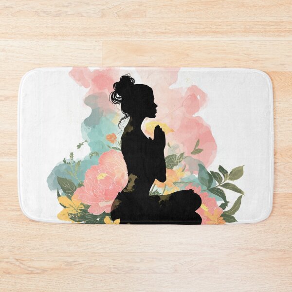 Item preview, Zen Yoga & Floral Mandala: Inner Harmony designed and sold by montaodujour.