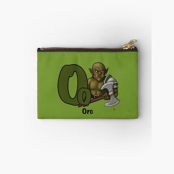 Item preview, O is for Orc – D&D Alphabet designed and sold by AnneOther.