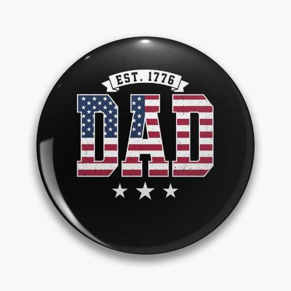 Item preview, USA Patriotic Dad Father's Day American Flag 4th of July Dad designed and sold by clothesy7.
