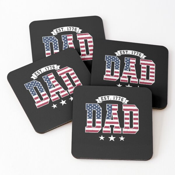 Item preview, USA Patriotic Dad Father's Day American Flag 4th of July Dad designed and sold by clothesy7.