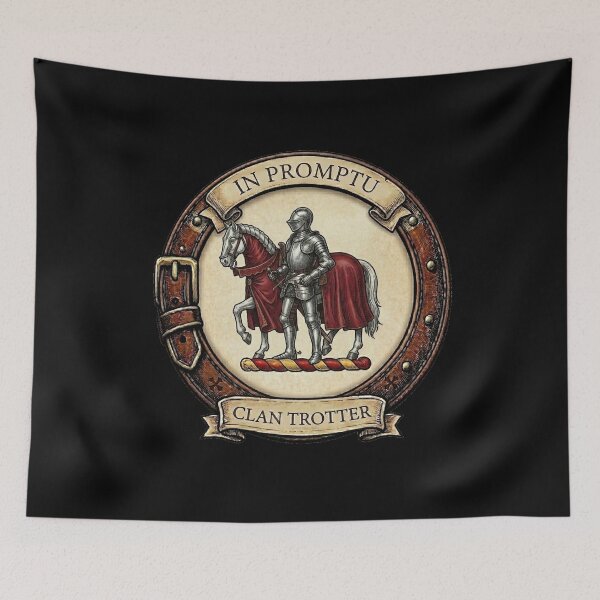Item preview, Clan Trotter Crest designed and sold by BagTown Clans.