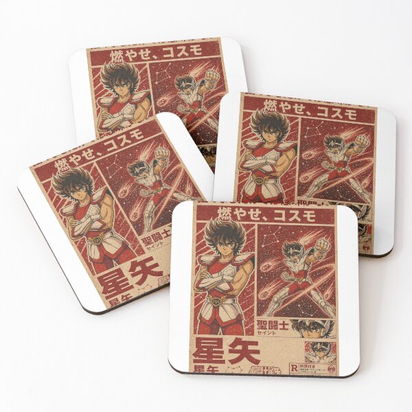 Item preview, Burn Your Cosmo – Retro Pegasus Saint Anime Vintage Manga Design designed and sold by zumerdiego.