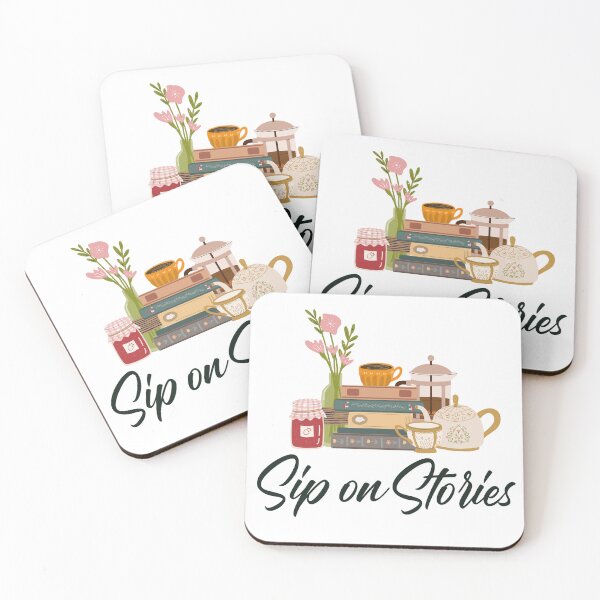 Item preview, Sip on Stories Cozy Cottagecore Bookshop designed and sold by blueskycreative.