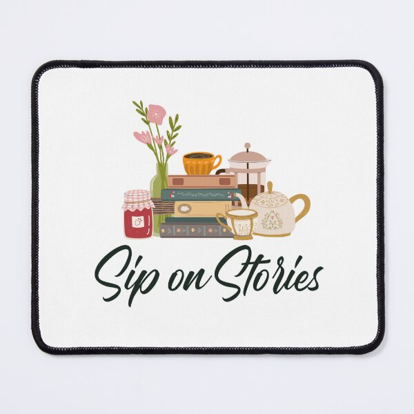 Item preview, Sip on Stories Cozy Cottagecore Bookshop designed and sold by blueskycreative.
