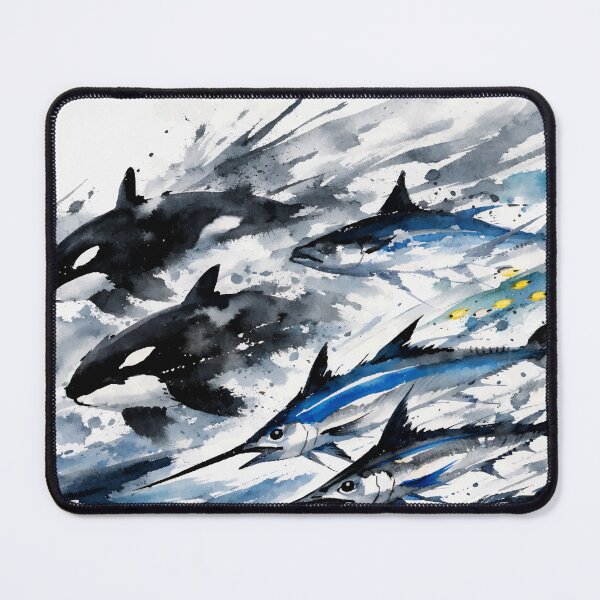 Item preview, Ocean Pursuit in Swift Flowing Currents designed and sold by WildlifeInc.
