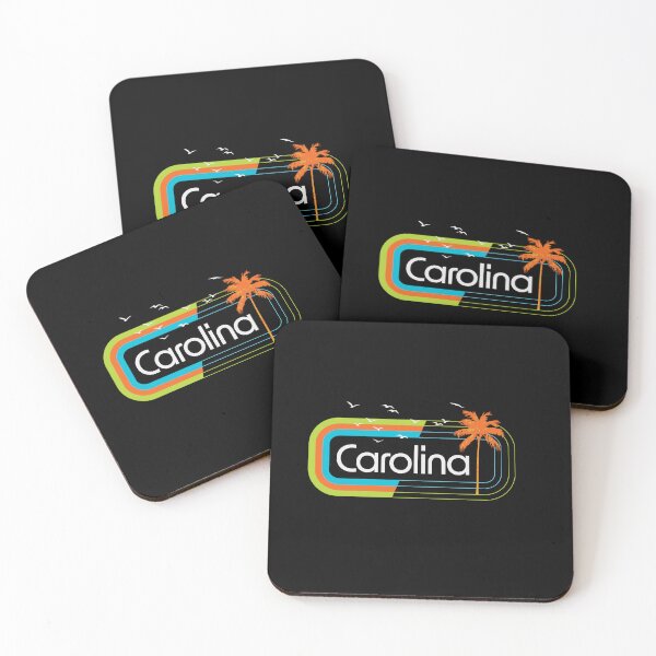 Item preview, Carolina Coast Retro Sunset Vintage 70s 80s Beach Palm Tree  designed and sold by SaltCreatives.