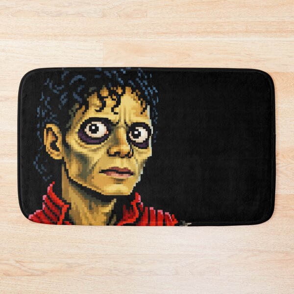 Item preview, MJ Pixelated portrait in retro style designed and sold by Imprearte.