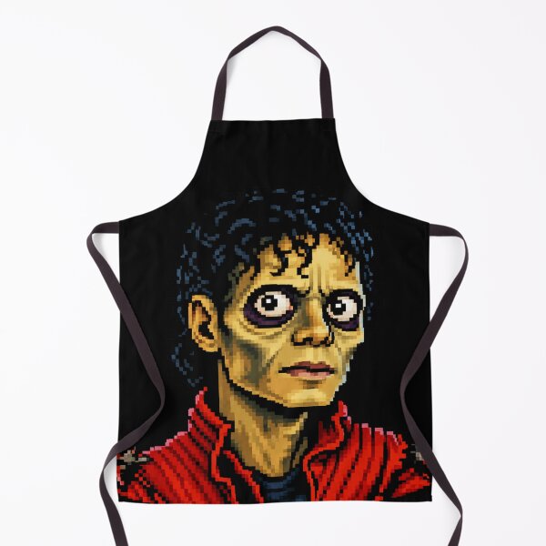 Item preview, MJ Pixelated portrait in retro style designed and sold by Imprearte.