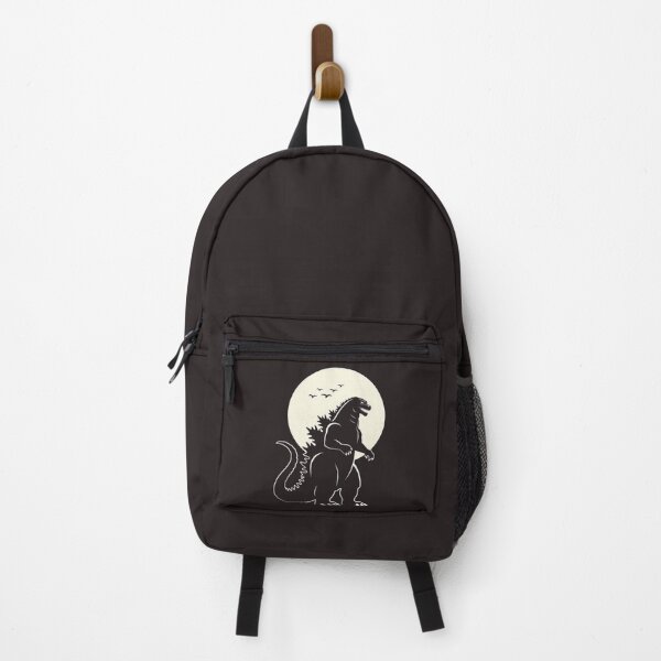 Item preview, Godzilla Moon Silhouette | Minimalist Japandi Wall Art designed and sold by Syrupulse.