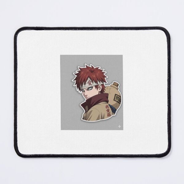 Item preview, “Lonely Sand Warrior Gaara Anime Sticker” designed and sold by ZenOtaku Lab.