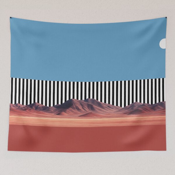 Item preview, Fade – Surreal Minimalist Desert Mountains Landscape designed and sold by Underdott.