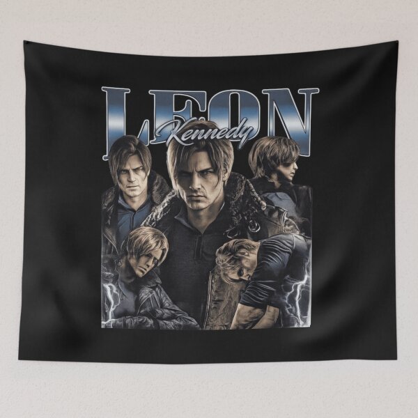 Item preview, Leon Kennedy Resident Evil Dark Aesthetic Gamer Horror Classic T-Shirt designed and sold by LillyCustomTees.