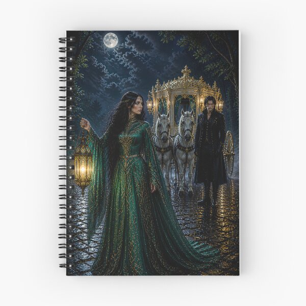 Item preview, Emerald Night Luxury Carriage designed and sold by DarkLuxuryArt.