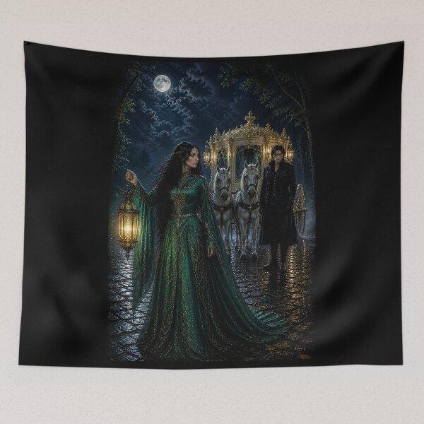 Item preview, Emerald Night Luxury Carriage designed and sold by DarkLuxuryArt.