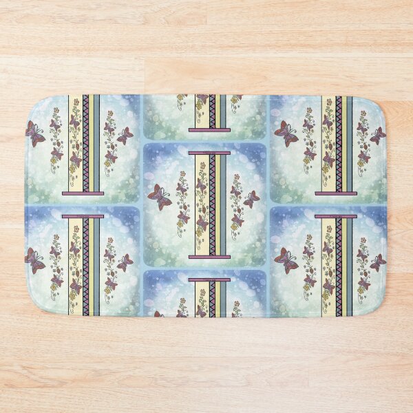Item preview, Floral letter I Monogram designed and sold by artmuvz.