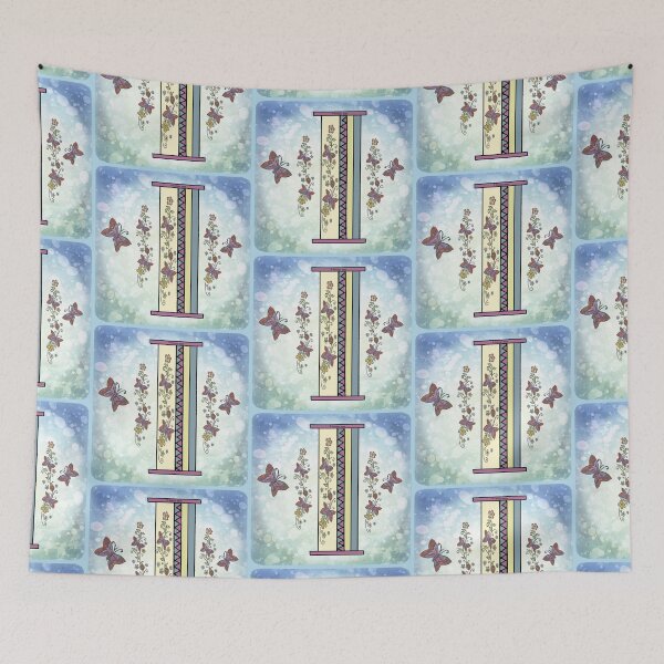 Item preview, Floral letter I Monogram designed and sold by artmuvz.