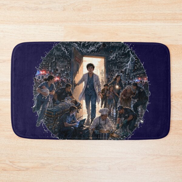 Item preview, Facing Fear Inspirational Art designed and sold by InkNovaLab.