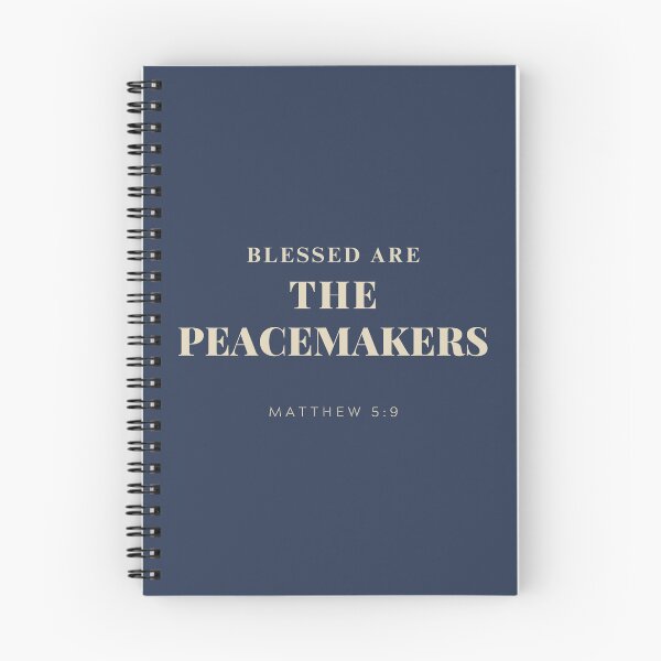 Item preview, Blessed Are the Peacemakers – Matthew 5:9 Minimalist Scripture Design designed and sold by Alt Christian.