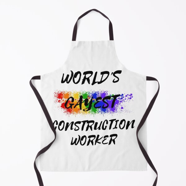 Item preview, World's Gayest Construction Worker designed and sold by LuckyKermit.