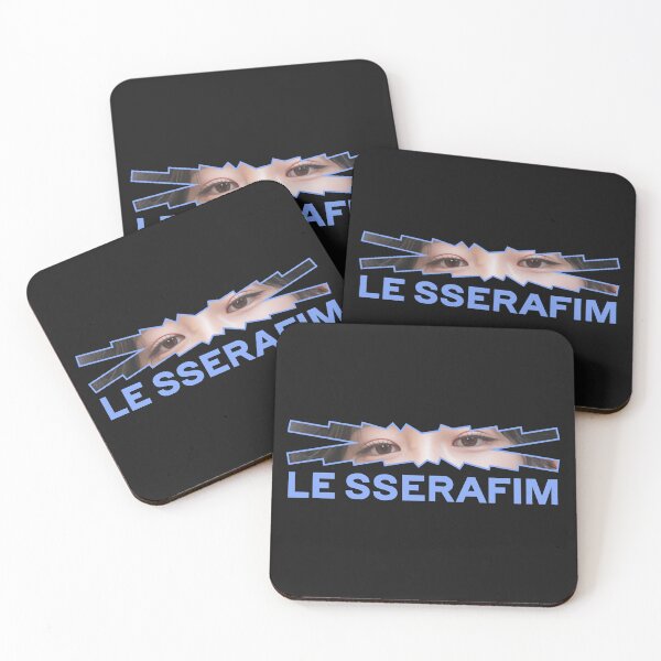Item preview, Kazuha eyes Le Sserafim Logo ver.3 kpop designed and sold by ShiroHero.