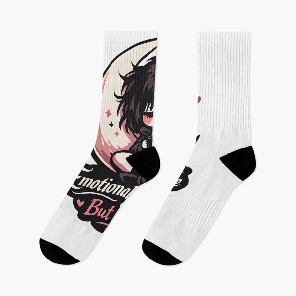 Item preview, Emotionally Unavailable But Cute Soft Goth Stickgirl Cozy Dark Academia Aesthetic designed and sold by StickyGuys.