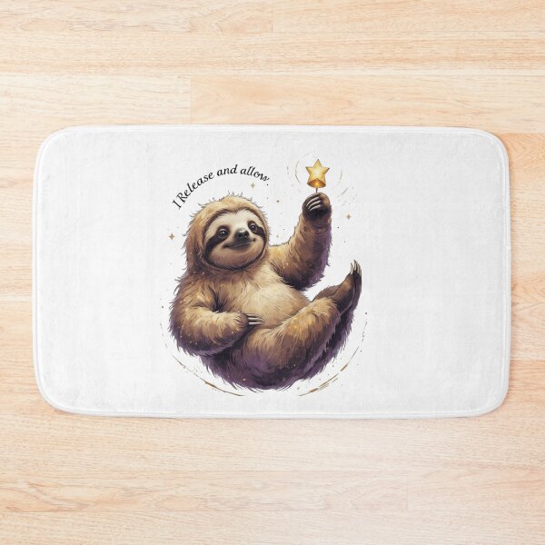 Item preview, I Release And Allow Cute Sloth Woodland Animal Nursery Gift designed and sold by AQUILAKREO.