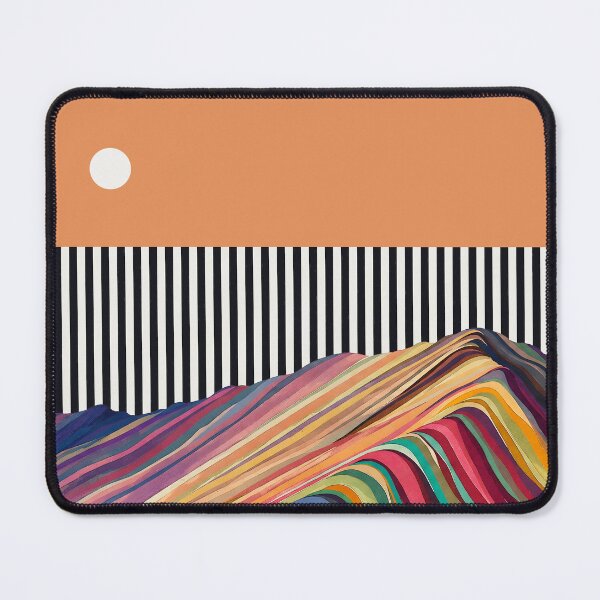 Item preview, Spectrum – Colorful Abstract Mountain Landscape designed and sold by Underdott.
