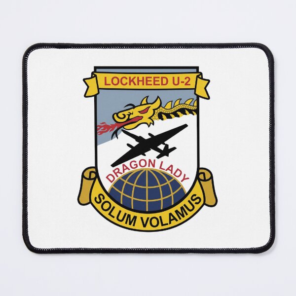 Item preview, Lockheed U-2 Dragon Lady Solum Volamus Military Aviation Patch designed and sold by CharlieDesings.