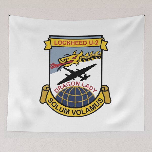 Item preview, Lockheed U-2 Dragon Lady Solum Volamus Military Aviation Patch designed and sold by CharlieDesings.
