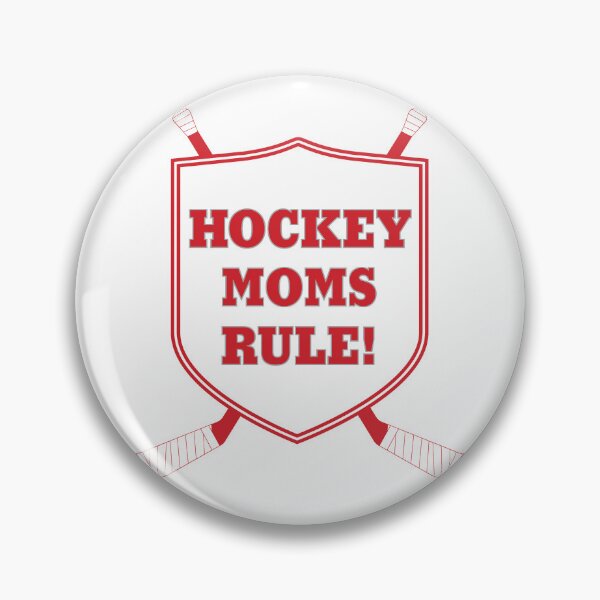 Item preview, Hockey Moms Rule! In Carolina Hurricane away colors. designed and sold by Hattrixz.