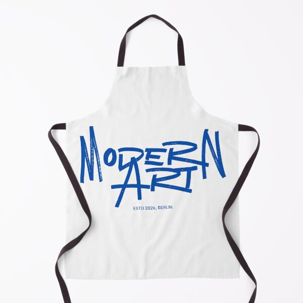 Item preview, MODERN ART Berlin ESTD 2026 Handwritten Script Logo Design designed and sold by Palettd.