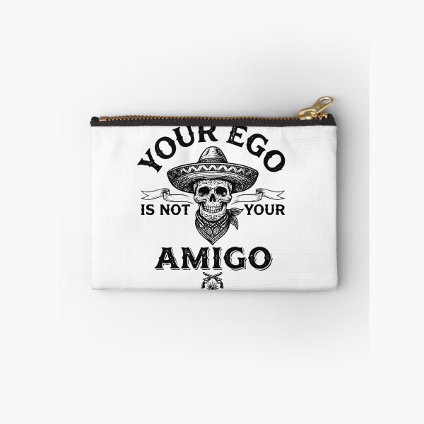 Item preview, Your Ego is Not Your Amigo - Vintage Stoic Skull & Sombrero Streetwear designed and sold by LoFi-OG.
