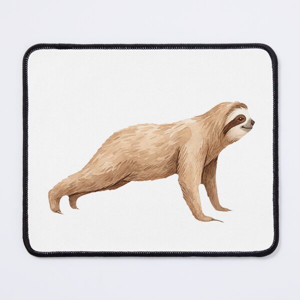 Item preview, Sloth Yoga Pose #06: Steady Plank Pose designed and sold by Quiet Joy Studio.