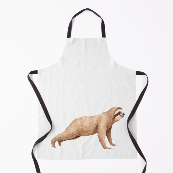 Item preview, Sloth Yoga Pose #06: Steady Plank Pose designed and sold by Quiet Joy Studio.