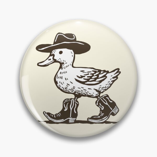 Item preview, Cowboy Duck in Boots and Hat designed and sold by Spring Things.