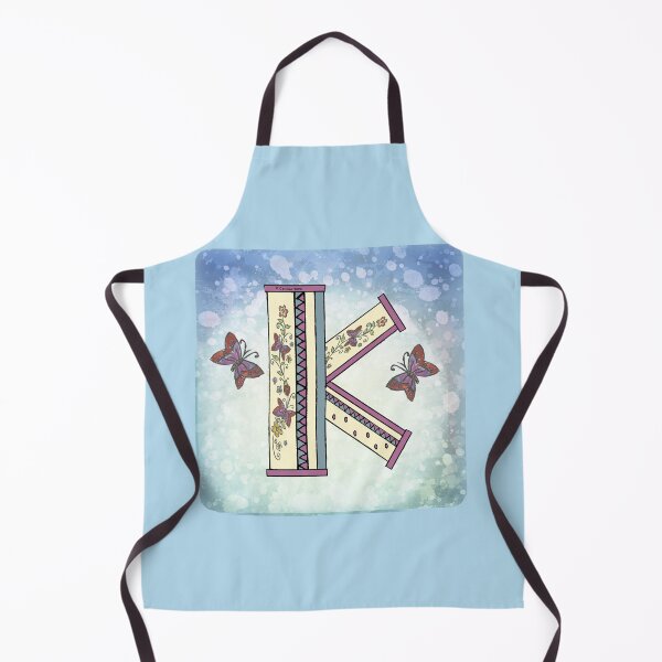 Item preview, Floral letter K Monogram designed and sold by artmuvz.