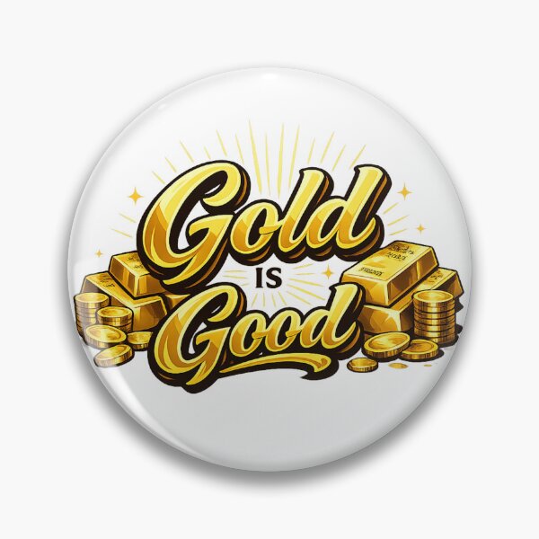 Item preview, Gold Is Good T Shirt Design, Bold Gold Bar and Coin Graphic for Investors, Entrepreneurs, Precious Metals Fans, and Wealth Mindset Apparel designed and sold by TerScott.