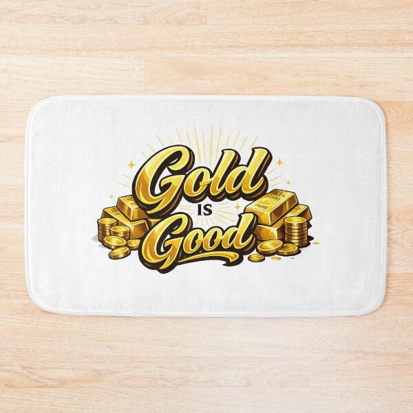 Item preview, Gold Is Good T Shirt Design, Bold Gold Bar and Coin Graphic for Investors, Entrepreneurs, Precious Metals Fans, and Wealth Mindset Apparel designed and sold by TerScott.