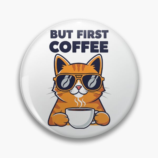 Item preview, Funny Cute Cat Lover Coffee designed and sold by CutOutIdols.