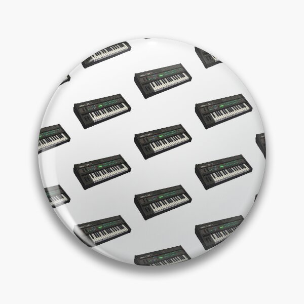 Item preview, Yamaha DX7 Digital FM Synthesizer Retro Illustration designed and sold by motionbymarco.