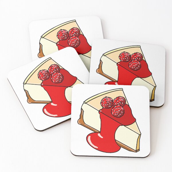 Item preview, New York Cheesecake Sticker | Postcards from New York Collection designed and sold by BellaDesignCo.