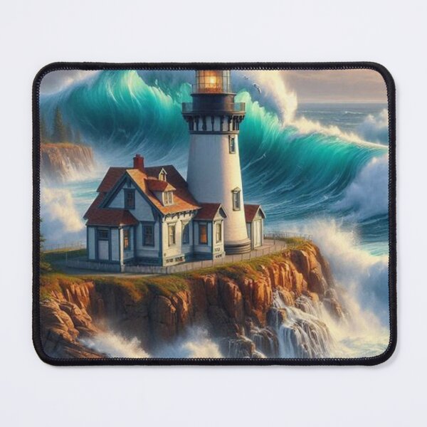 Item preview, Lighthouse #1 designed and sold by MoonRoseInk.