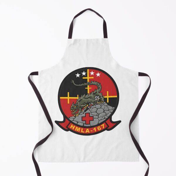 Item preview, HMLA-167 Warriors Marine Light Attack Helicopter Squadron Patch designed and sold by CharlieDesings.
