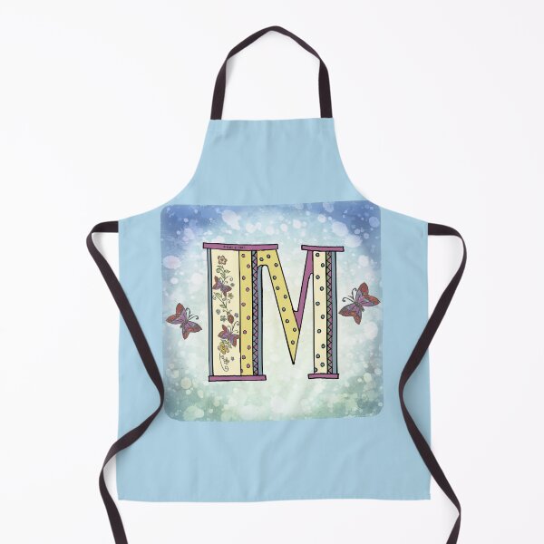 Item preview, Floral letter M Monogram designed and sold by artmuvz.